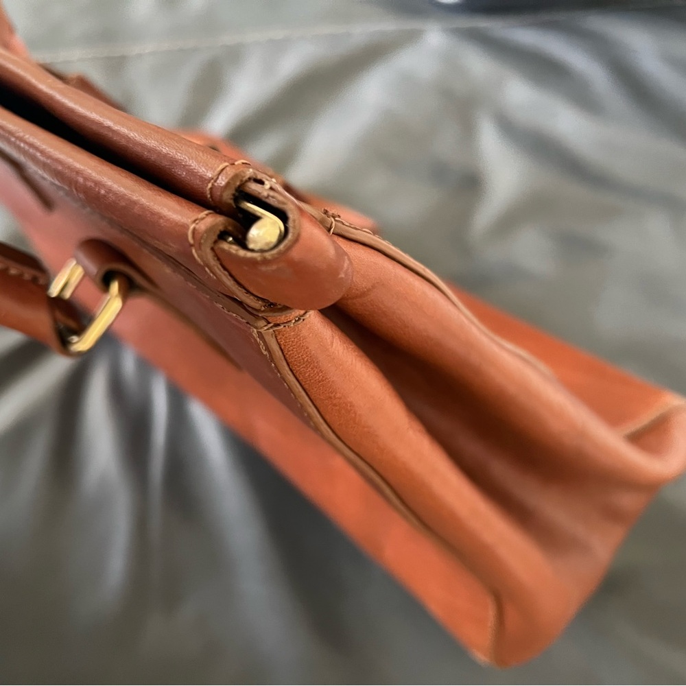 I Medici Firenze leather top-handle bag missing strap - Picture 4 of 10